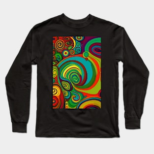 All The Groovy Colors 1110 Long Sleeve T-Shirt